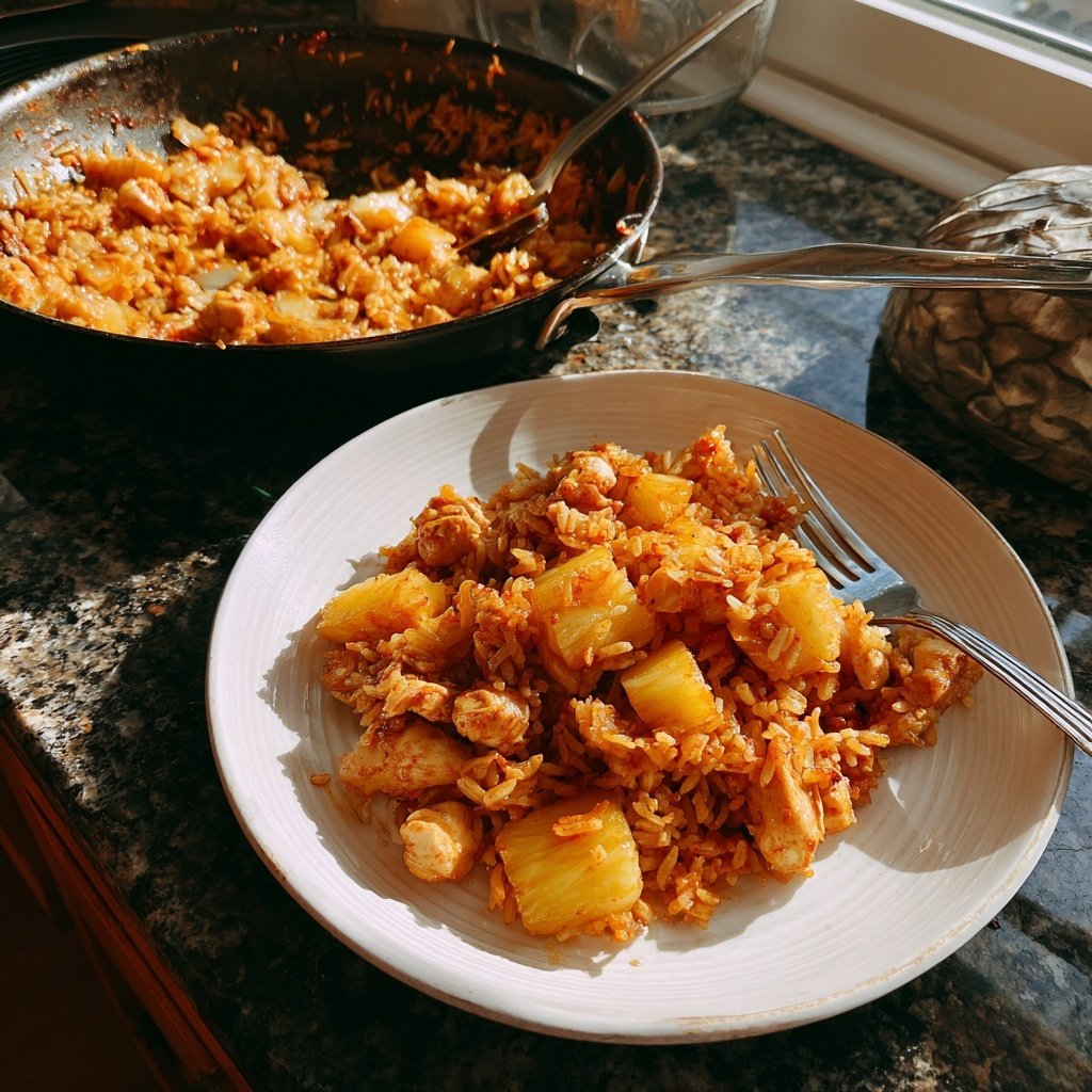 Pineapple Chicken Rice Meal Prep