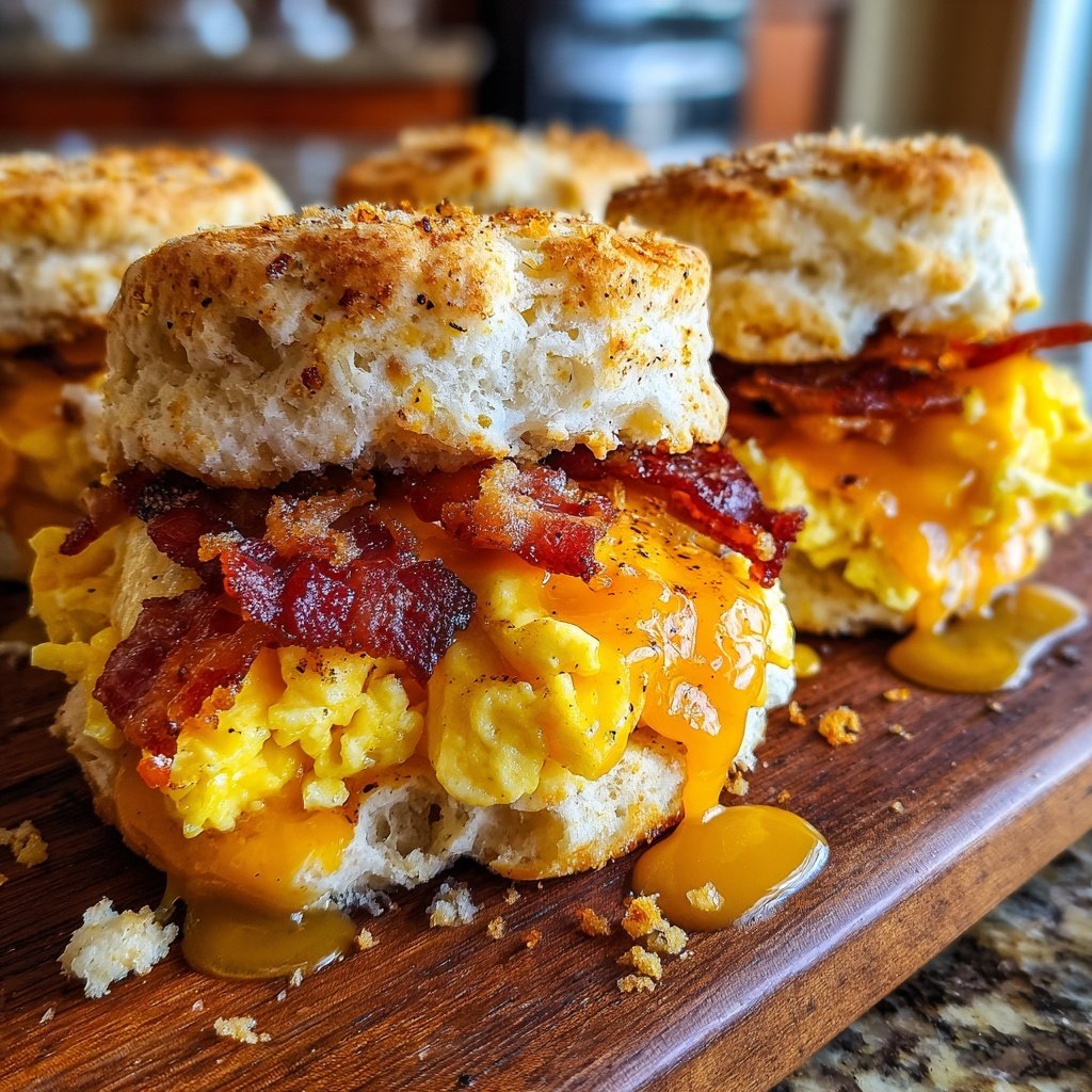 Breakfast Sliders For A Crowd