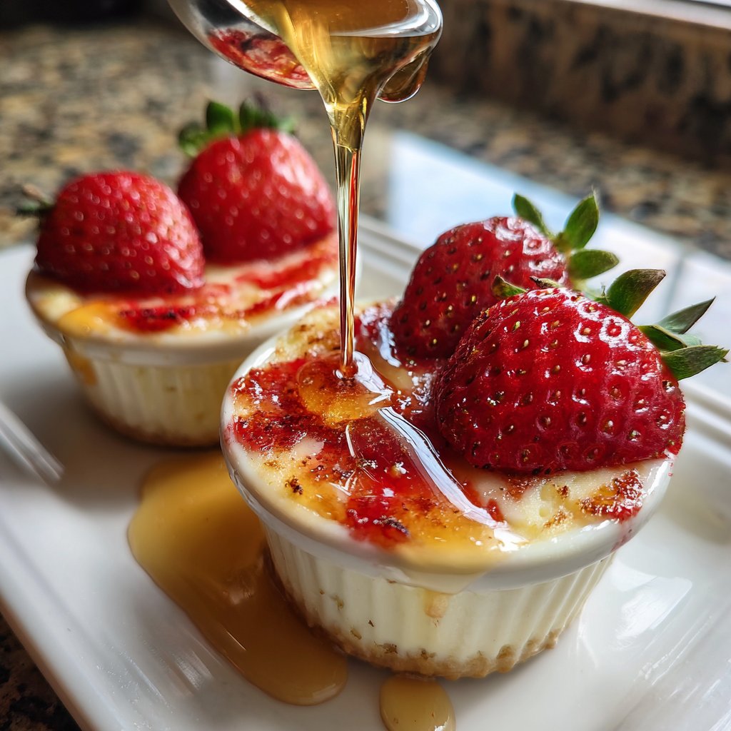 Strawberry Honey Breakfast Cups