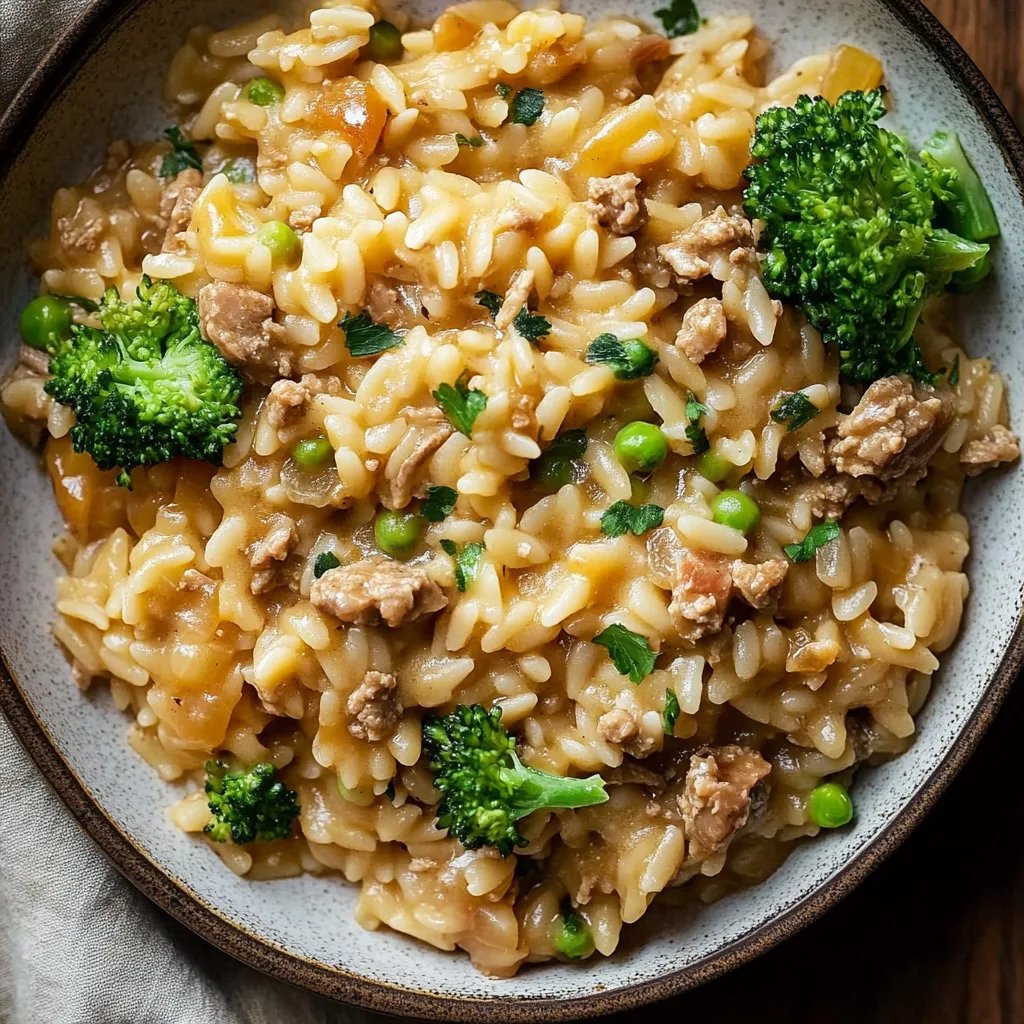 Ground Turkey Orzo