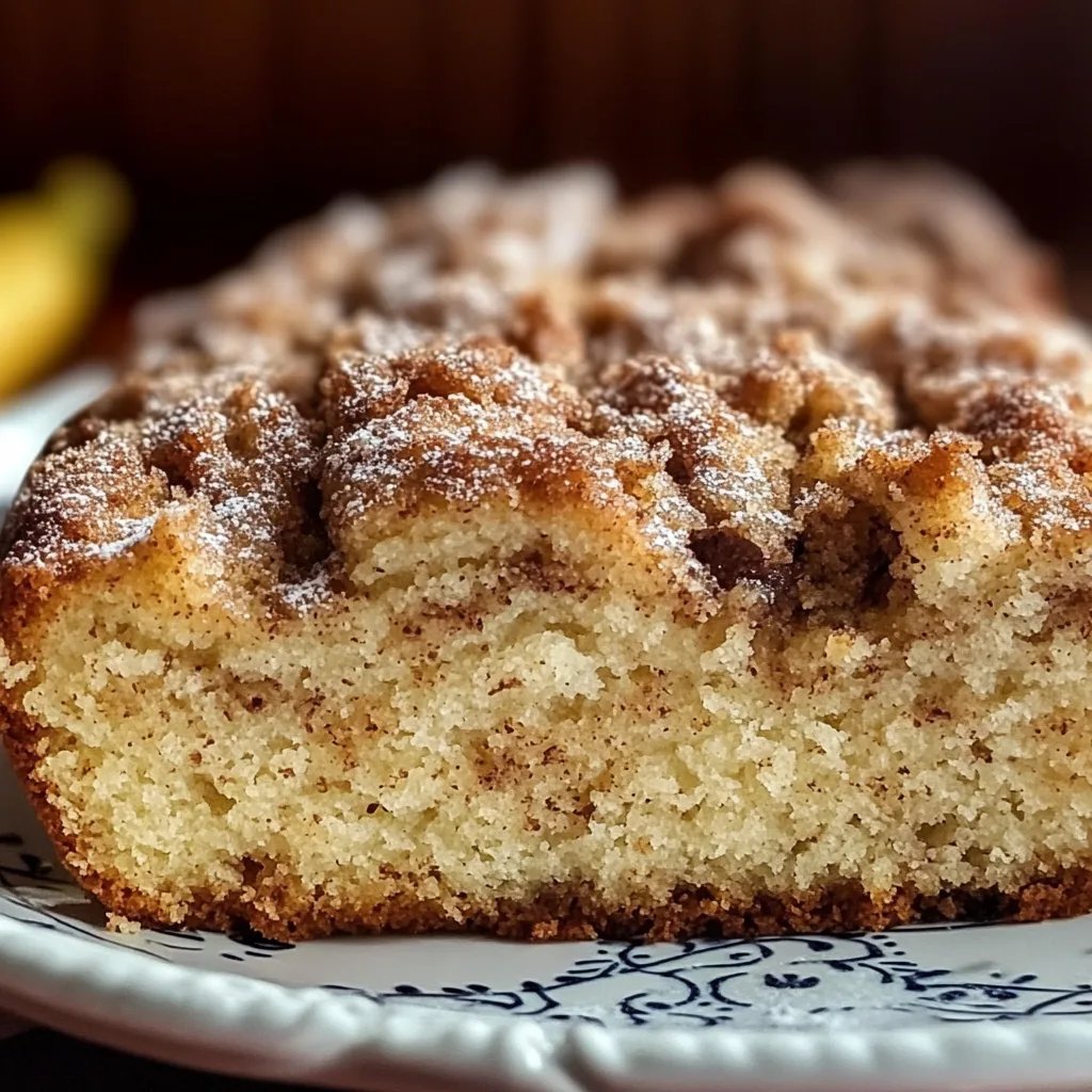 Snickerdoodle Banana Bread