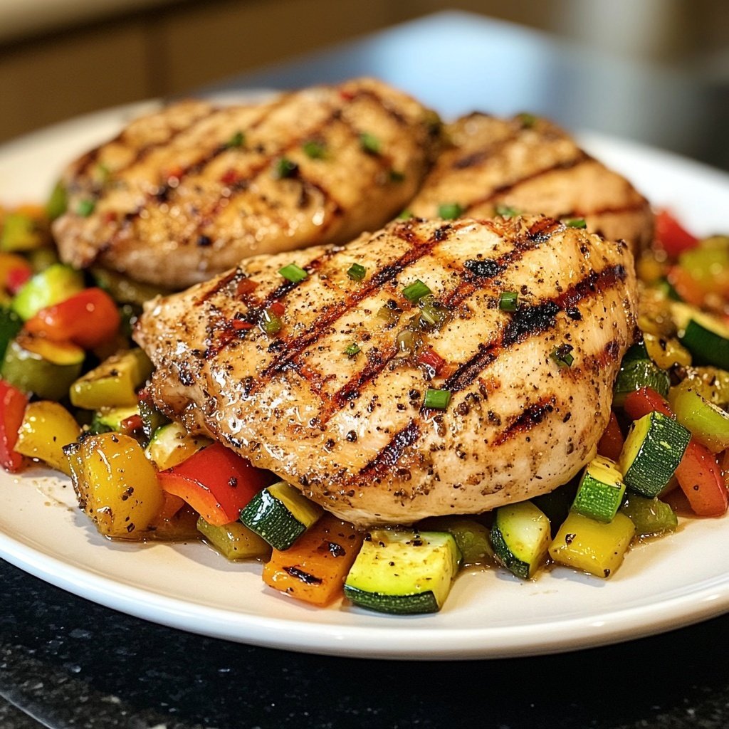 Chicken Breast with Veggies