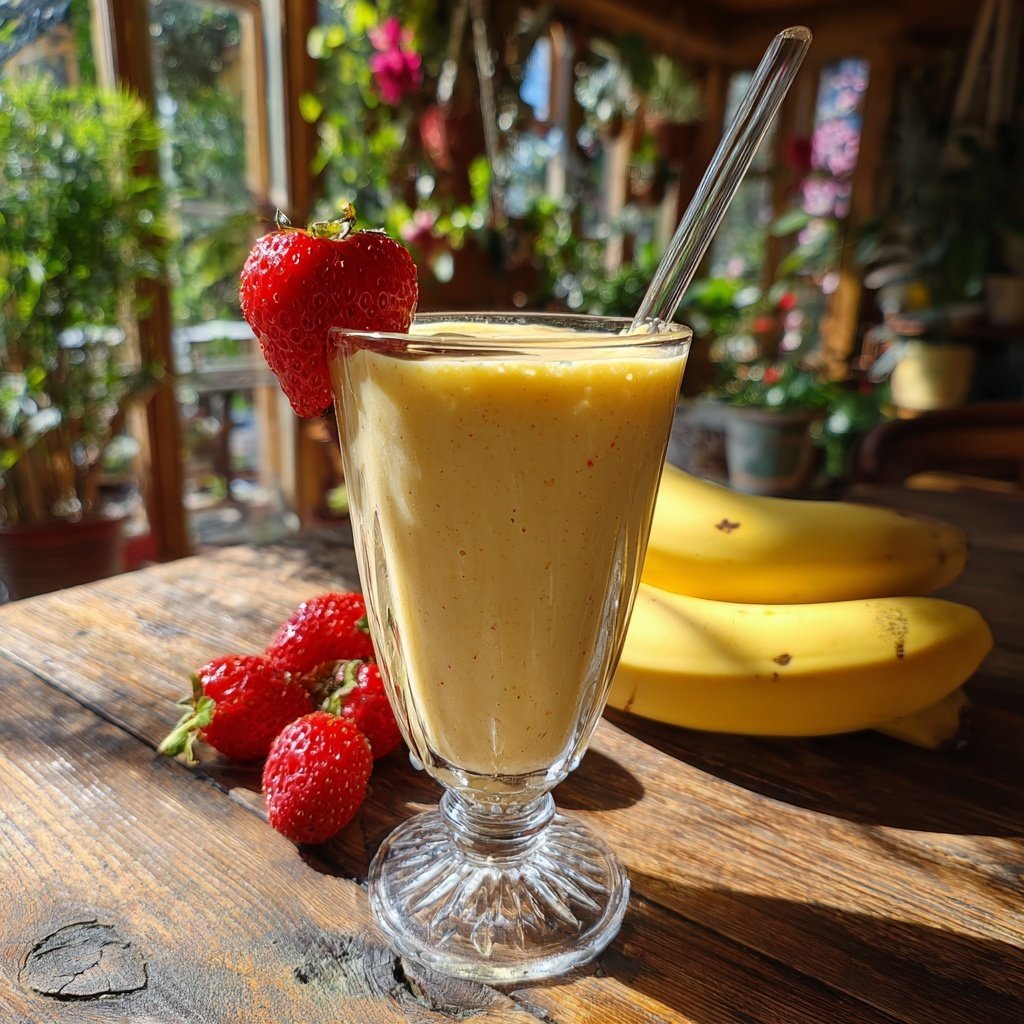 Berry Banana Breakfast Smoothie