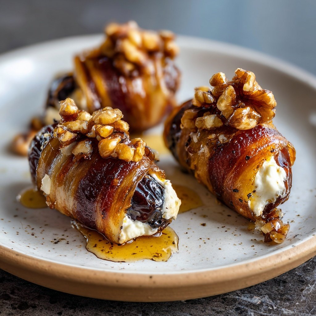 Stuffed Dates with Goat Cheese