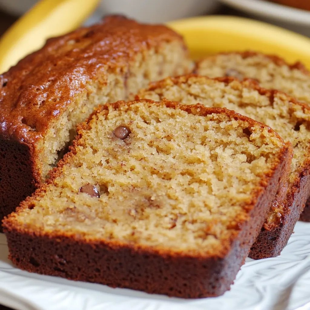 Super Moist Banana Bread