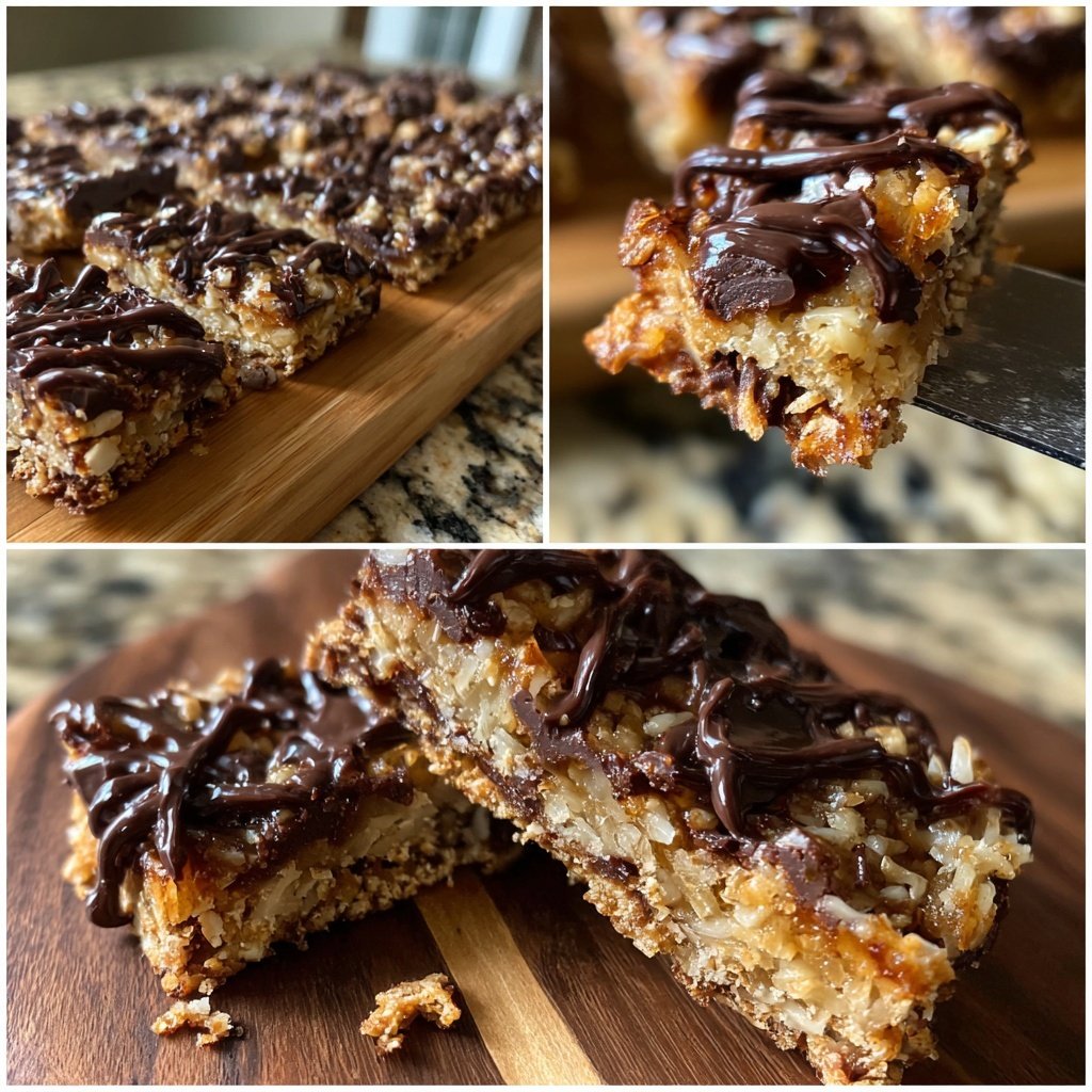 Chocolate Coconut Cashew Bars